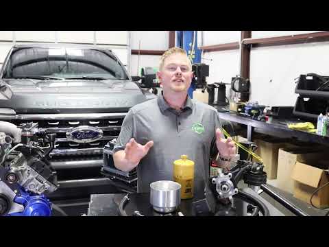 2011-2016 Ford 6.7L Power Stroke Lower Fuel Filter Upgrade Kit