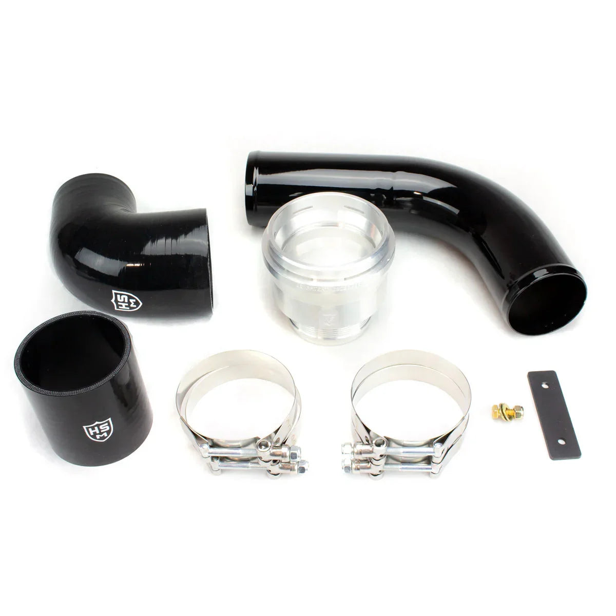 2017-2023 Ford 6.7L Steel Intercooler Pipe Upgrade Kit (OEM Replacement) - H&S Motorsports