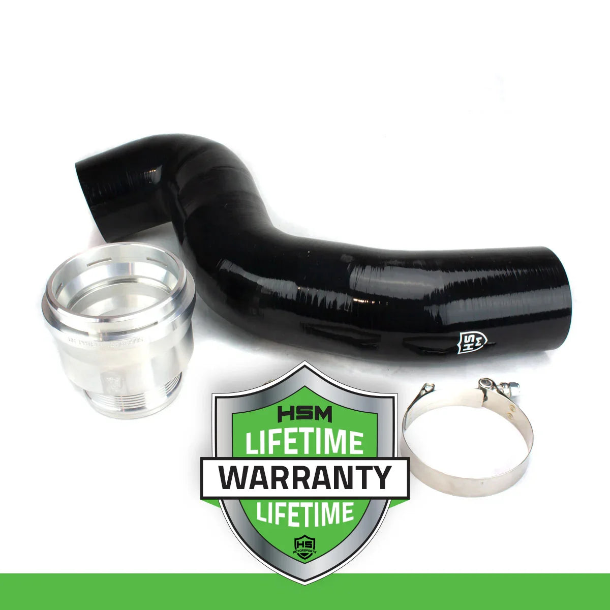 2011-2016 Ford 6.7L Intercooler Pipe Upgrade Kit (OEM Replacement / Silicone Version) - H&S Motorsports