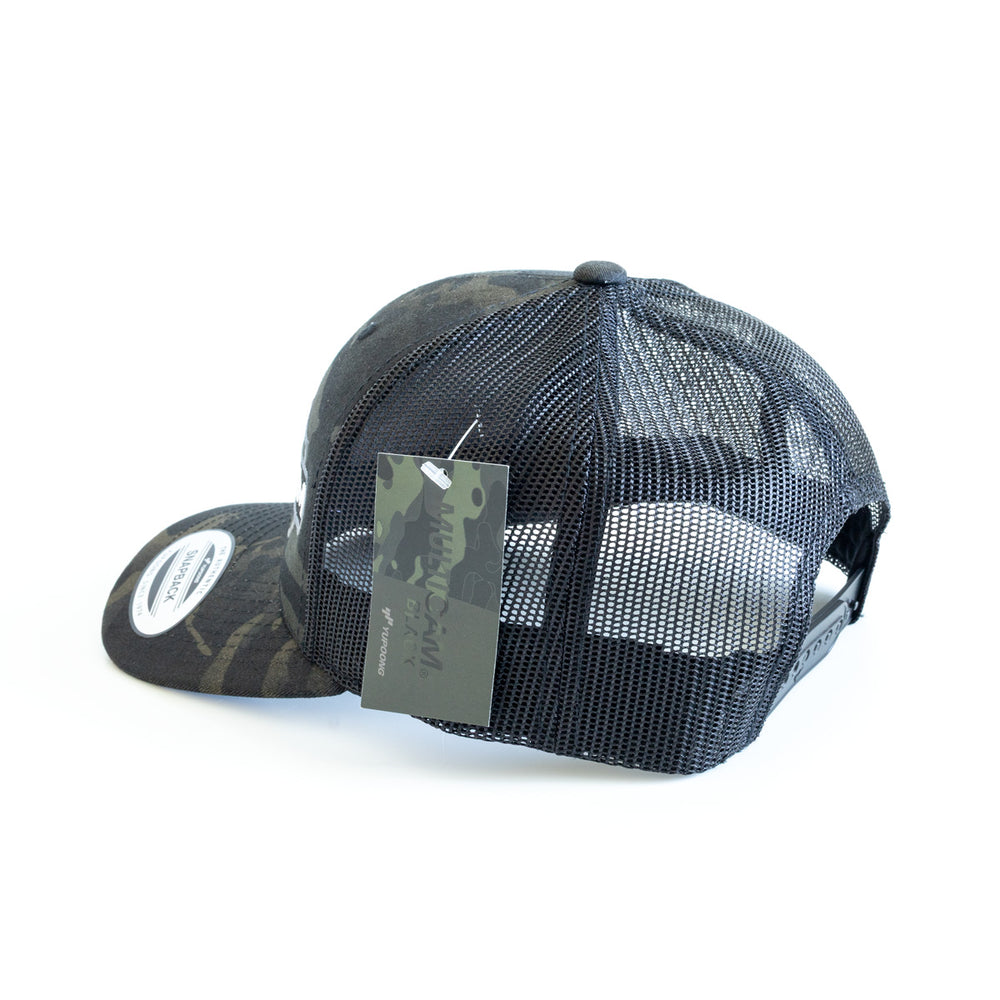 
                  
                    HSM Shield Logo Snapback – Black Camo
                  
                