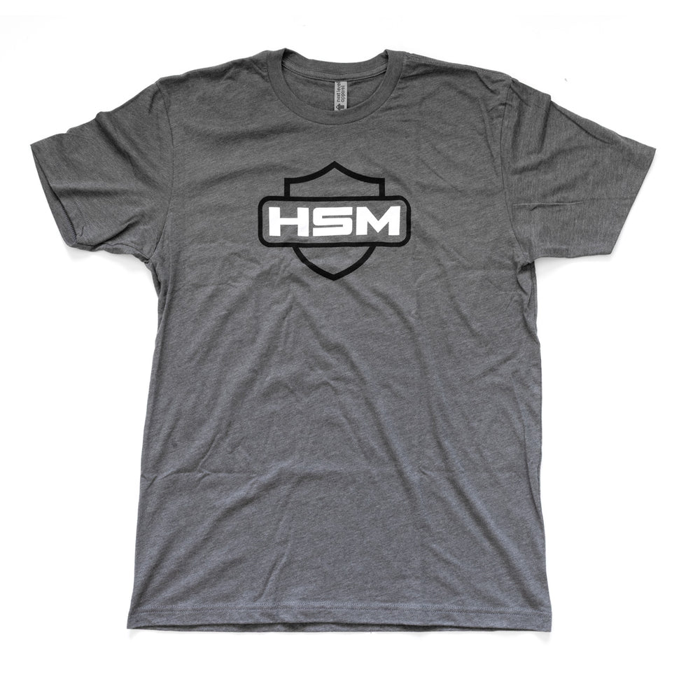 HSM Shield Logo Tee – Gray
