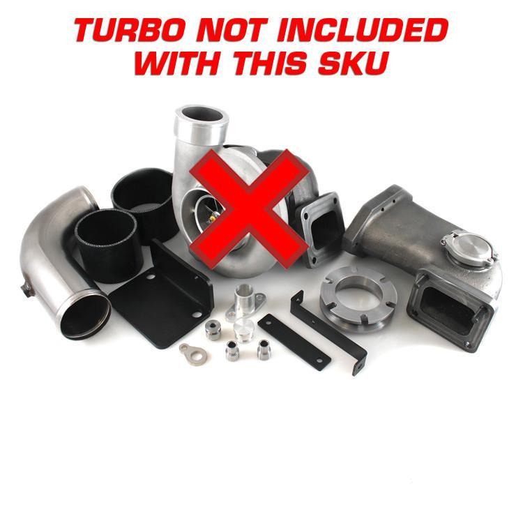 2008-2010 Ford 6.4L Single Turbo Kit W/O Turbo (Undivided) - H&S Motorsports