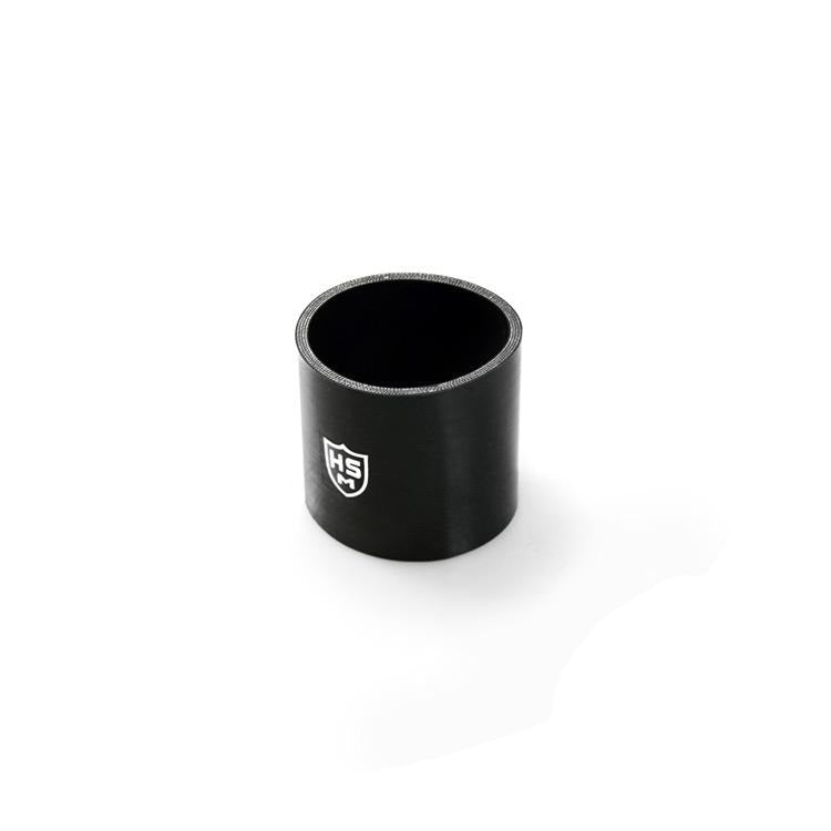 3" Straight Silicone Coupler (Black 5-Ply) - H&S Motorsports